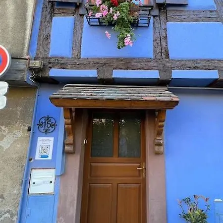La Jolie Maison Bleue, Au Coeur De L'Alsace Kaysersberg-Vignoble Esterno foto